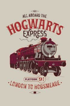 Tela Harry Potter - Expresso de Hogwarts