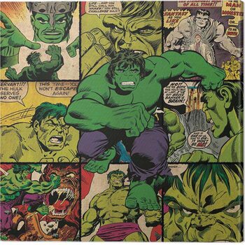 Tela Hulk - Squares