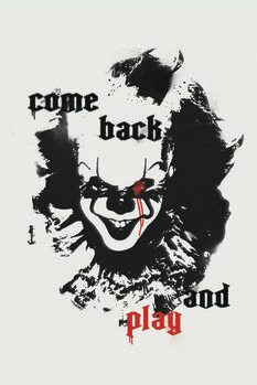 Art Poster IT - Come back and play