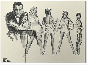 Tela James Bond - Dr. No - Sketch