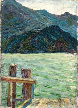 Fine Art Print Kochelsee over the bay, 1902