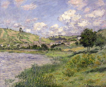 Taidejäljennös Landscape, Vetheuil, 1879