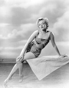 Reprodução do quadro Marilyn Monroe 1952 L.A. California