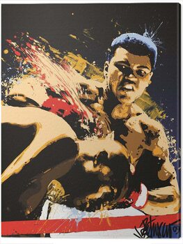 Canvas-taulu Muhammad Ali - Stung