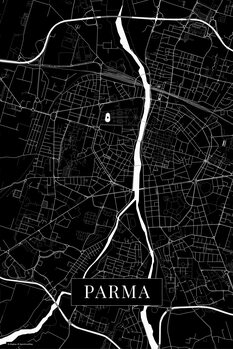 Kartta Parma black