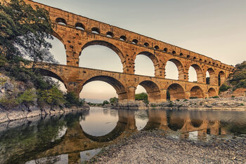 Taide valokuvaus Pont Du Gard