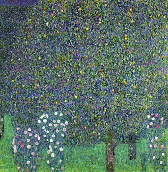 Canvas-taulu Roses under the Trees, c.1905