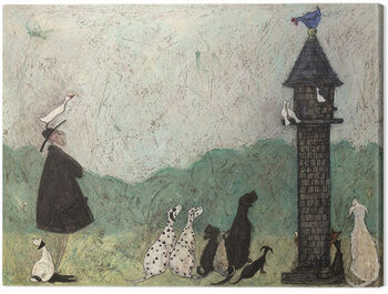 Canvas Print Sam Toft - An Audience With Sweetheart
