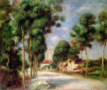 Fine Art Print The Road to Essoyes, 1901
