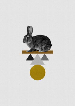 Illustration Tribal Rabbit