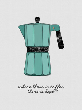 Illustration Where There is Coffee