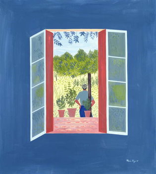 Fine Art Print Zaid Through the Window, 1986