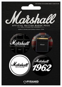 Σετ κονκάρδες MARSHALL - 1962