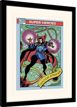 Kehystetty juliste Marvel Comics - Doctor Strange Trading Card