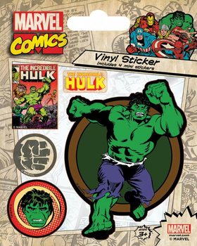 Αυτοκόλλητα Marvel Comics - Hulk Retro