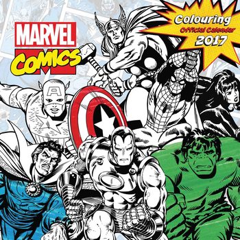 Calendar 2021 Marvel comics