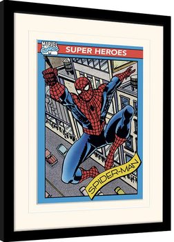 Рамкиран плакат Marvel Comics - Spider-Man Trading Card