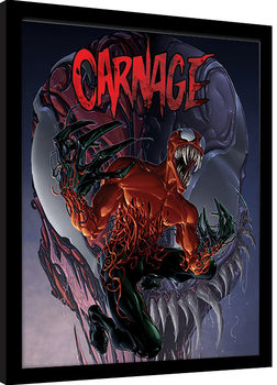 Framed poster Marvel Extreme - Carnage