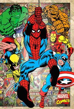 MARVEL - group - плакат (poster)