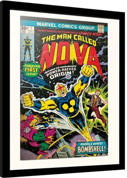 Poster emoldurado Marvel - Nova