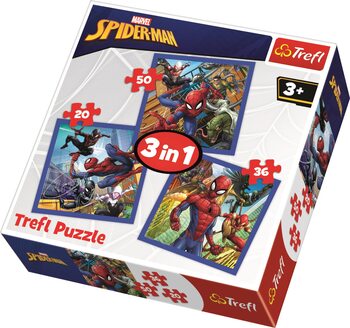 Palapeli Marvel - Spiderman 3in1