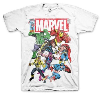T-shirts Marvel - Team-Up