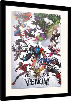 Poster emoldurado Marvel - We Are Venom