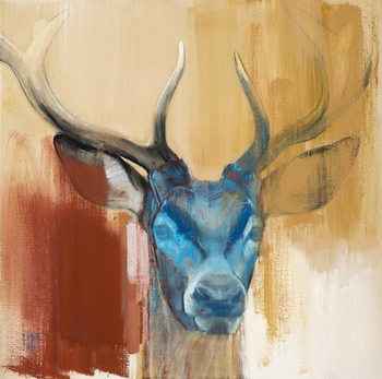 Принти на полотні Mask (young stag), 2014,