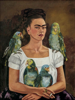 Принти на полотні Me and My Parrots, 1941