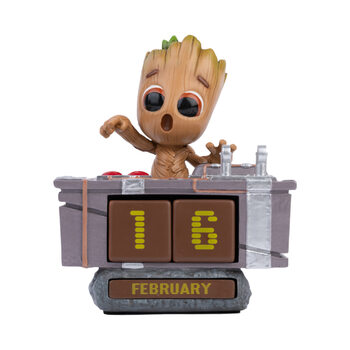 3D Koledar Marvel - Groot Death Button