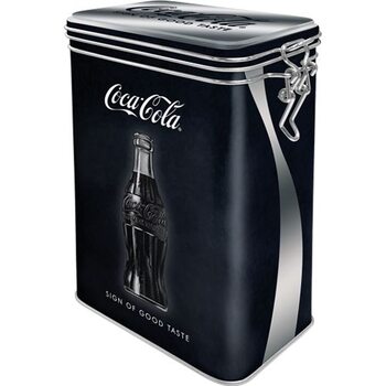 Caixa de lata Coca-Cola
