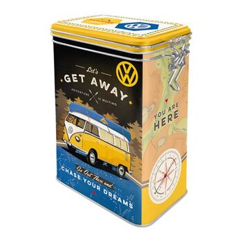 Caixa de lata VW - Let's Get Away