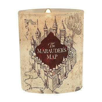 Candle Harry Potter - Marauder's Map