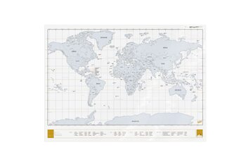 Scratch Map Clear Edition
