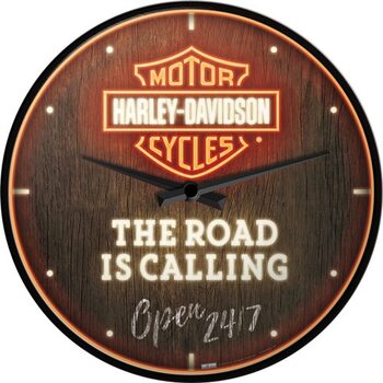 Clock Harley-Davidson - The Road is Calling