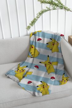Cobertor Pokemon - Pikachu