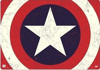 Desk mat Captain America - Shield