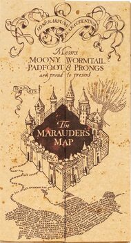 Harry Potter - Mapa de Marauder