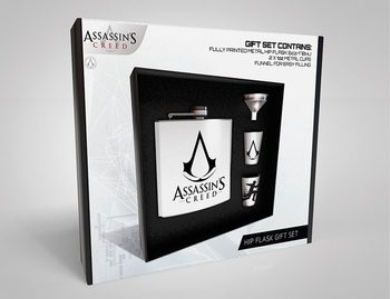 Hip Flask: Gift Set Assassins Creed - Logo