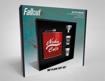Hip Flask: Gift Set Fallout - Nuka Cola
