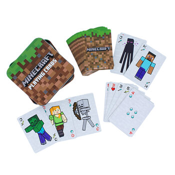 Jogar cartas - Minecraft