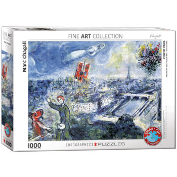 Puzzle Le Bouquet de Paris by Chagall