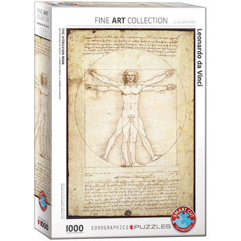 Puzzle Leonardo da Vinci - The Vitruvian Man