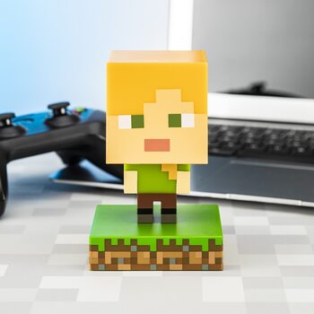 Glowing figurine Minecraft - Alex