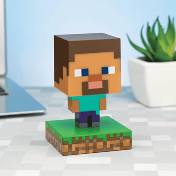 Glowing figurine Minecraft - Steve