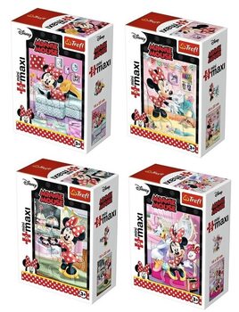 Puzzle Minnie Mouse 4in1