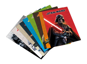 Poster set Star Wars - Saga 9 pcs