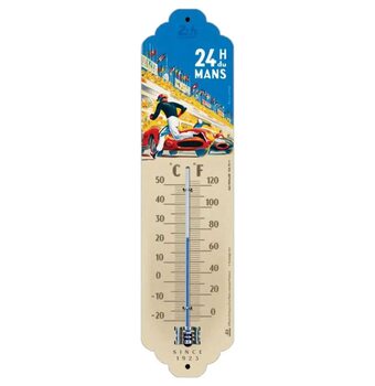 Thermometer  24h Le Mans - Racing Poster Blue