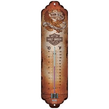 Thermometer Harley Davidson - Born to Ride Eagle