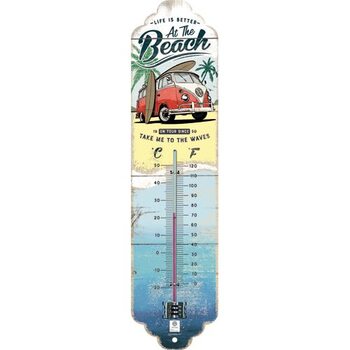 Thermometer Volkswagen VW - T1 - At the Beach